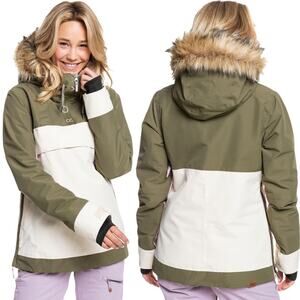 ROXY Women's Waterproof Insulated Shelter Snow Snow Sports Winter Jacket (Sz L)